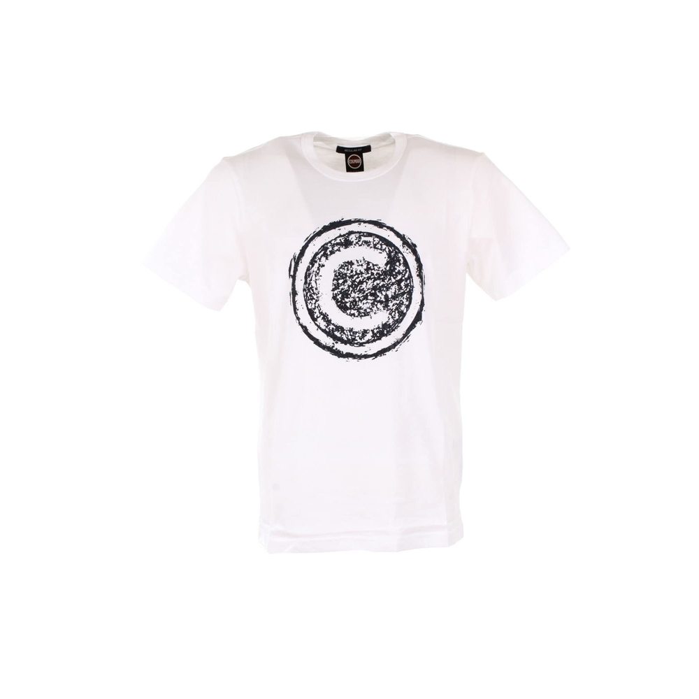COLMAR C Print Short Sleeve Jersey T-Shirt White 2XL